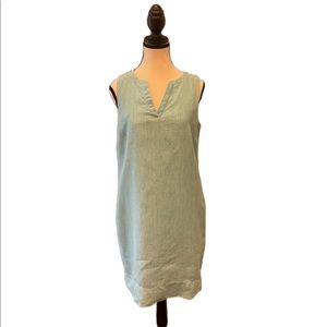 Tommy Bahama V-Neck Linen Shift Dress Size S/P